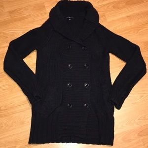 Gap Pea Coat Style Cardigan Sweater